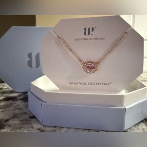 BP Bomb Party Necklace RBP5853 Rose Quartz NEW